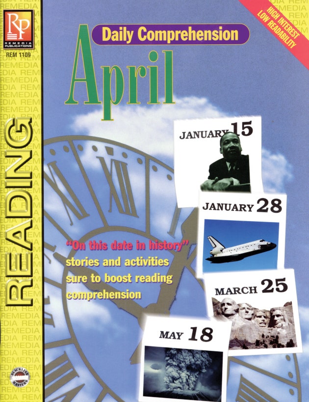 Daily Comprehension: April Ebook