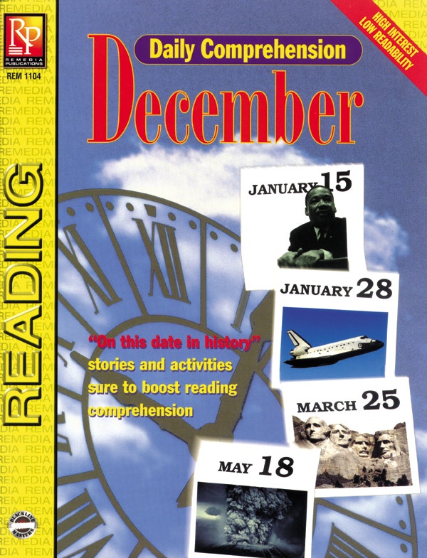Daily Comprehension: December Ebook