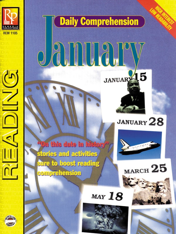 Daily Comprehension: January Ebook
