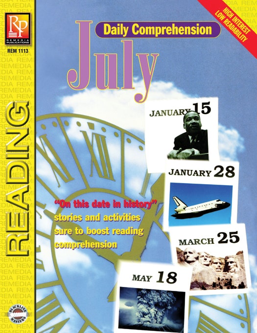 Daily Comprehension: July Ebook