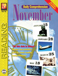 Daily Comprehension: November Ebook