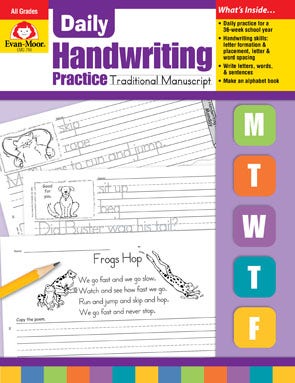 Daily Handwriting Practice Traditional Manuscript Ebook