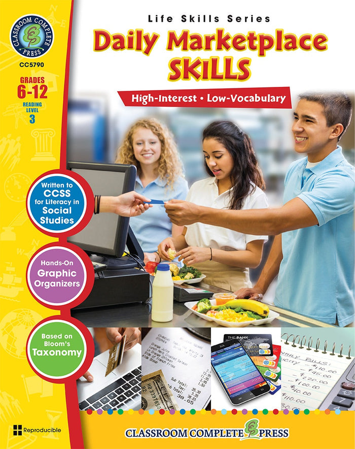 Daily Marketplace Skills Gr. 6-12 Ebook