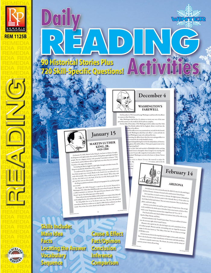 Daily Reading Activities: Winter Ebook