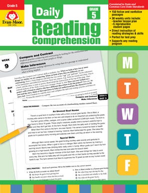 Daily Reading Comprenesion Grade 5 Ebook