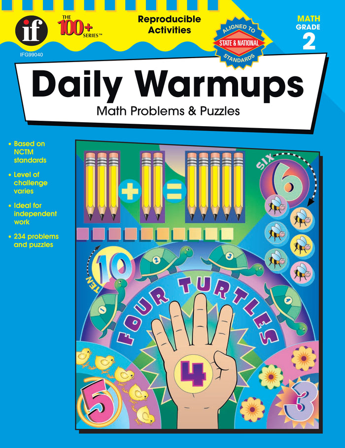 Daily Warmups Math Problems (Grade 2) Ebook