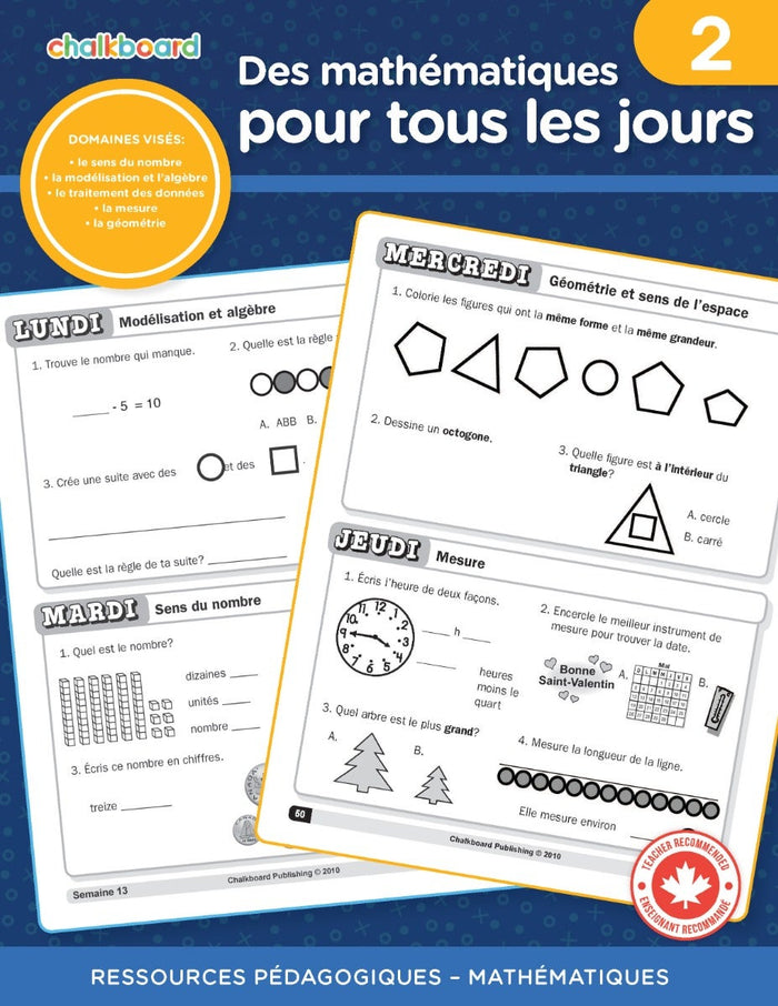 Des Mathematiques Pour Tous Les Jours 2 Ebook