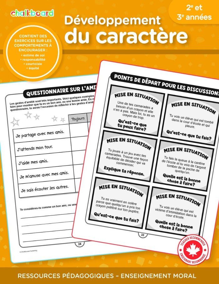 Developpement Du Caractere 2-3 Ebook