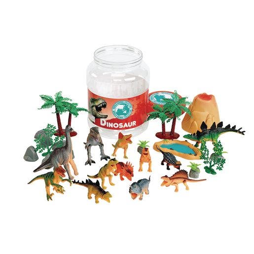 Dinosaur Animal Bucket Set Of 31 Pieces