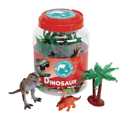Dinosaur Animal Bucket Set Of 31 Pieces