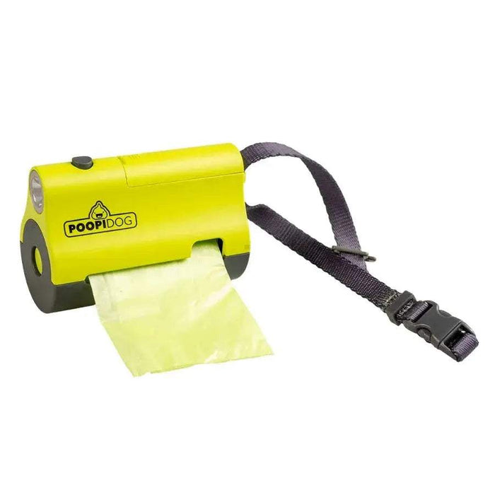 Distributeur sacs ramasse-crottes led citron vert - BIRD SHOP ORNITHOLOGIE LUXEMBOURG S.A.R.L-S