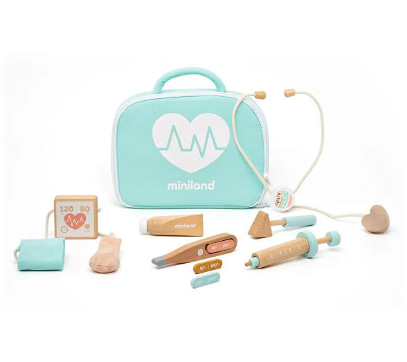 Doll Wooden Doctor Set