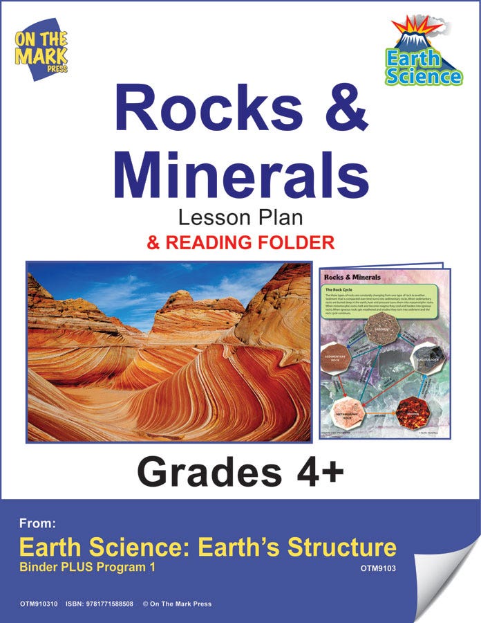 Earth Science - Rocks & Minerals e-lesson plan & Reading