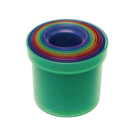 Environments Translucent Stacking Cups 9 pcs