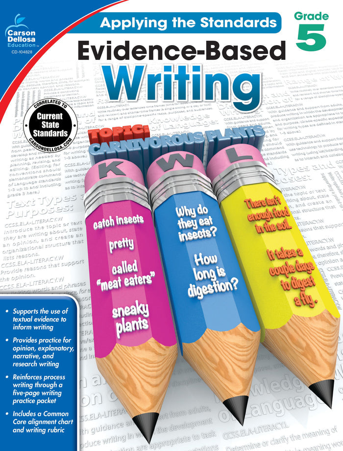 Evidence-Based Writing Grade 5 (ebook) Ebook
