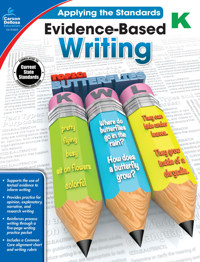 Evidence-Based Writing Kindergarten (ebook) Ebook
