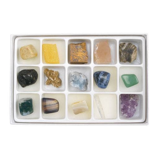 Excellerations Rock Specimens Set of 15