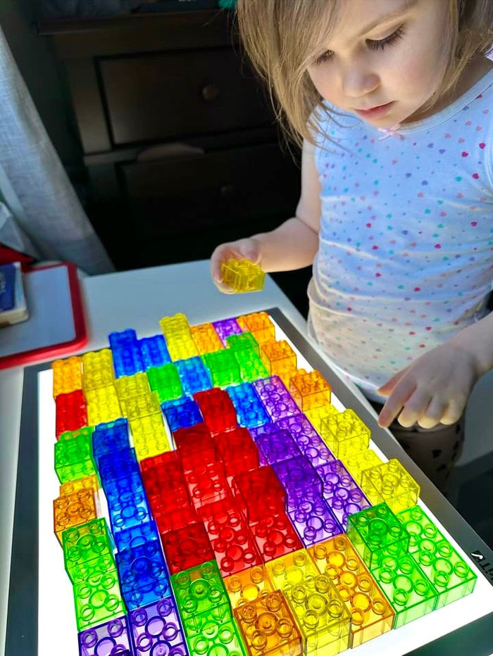 Excellerations Translucent Standard Bricks 810 Pcs