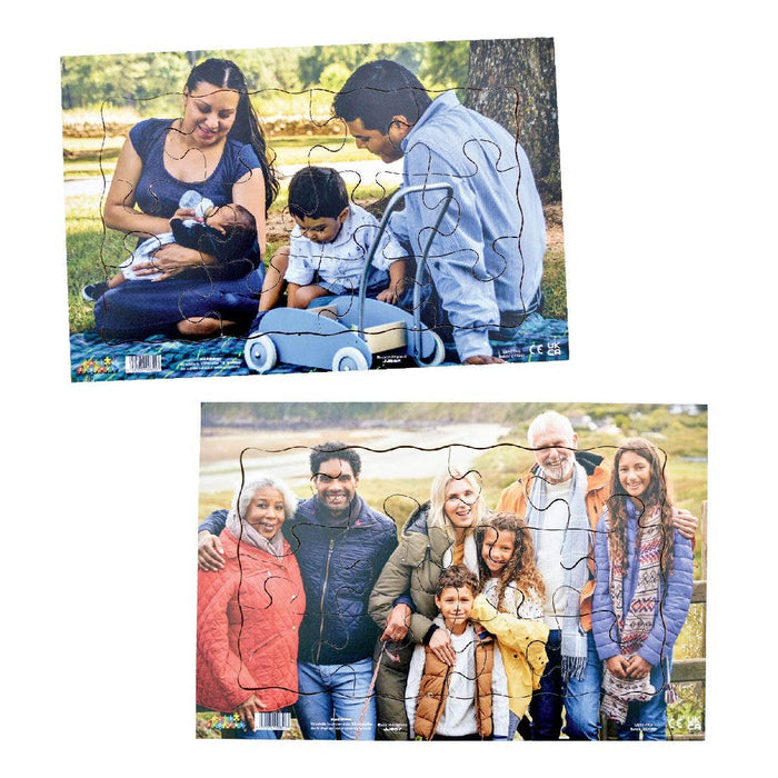 Family Outings Set of 10 Wooden Puzzles