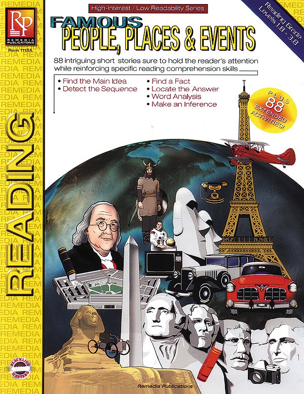 Famous People Places & Events Ebook