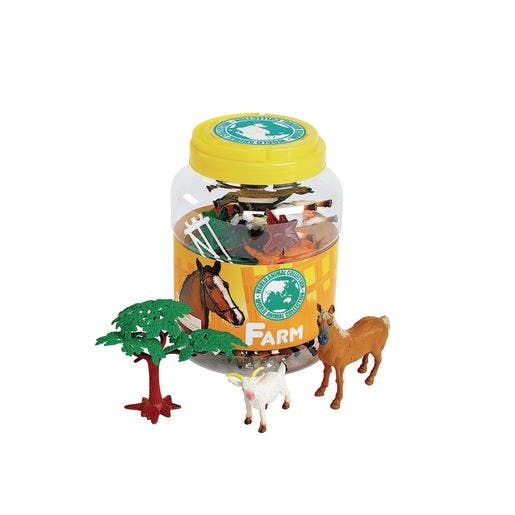 Farm Animal Bucket Set Of 31 Pieces
