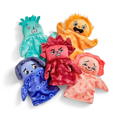 Feelings Family Hand Puppets
