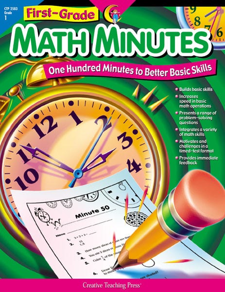 First-grade Math Minutes Ebook