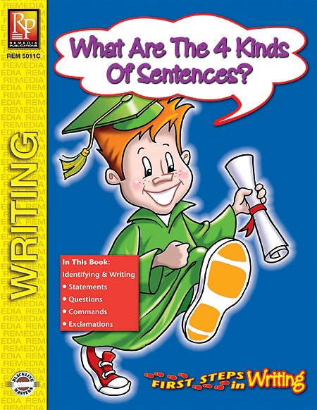 First Steps in Writing: What Are The 4 Kinds Of Sentences? E
