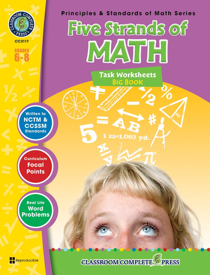 Five Strands of Math - Tasks Big Book Gr. 6-8 Ebook