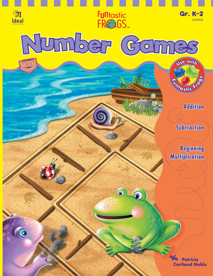 Funtastic Frogs Math Number Games Ebook