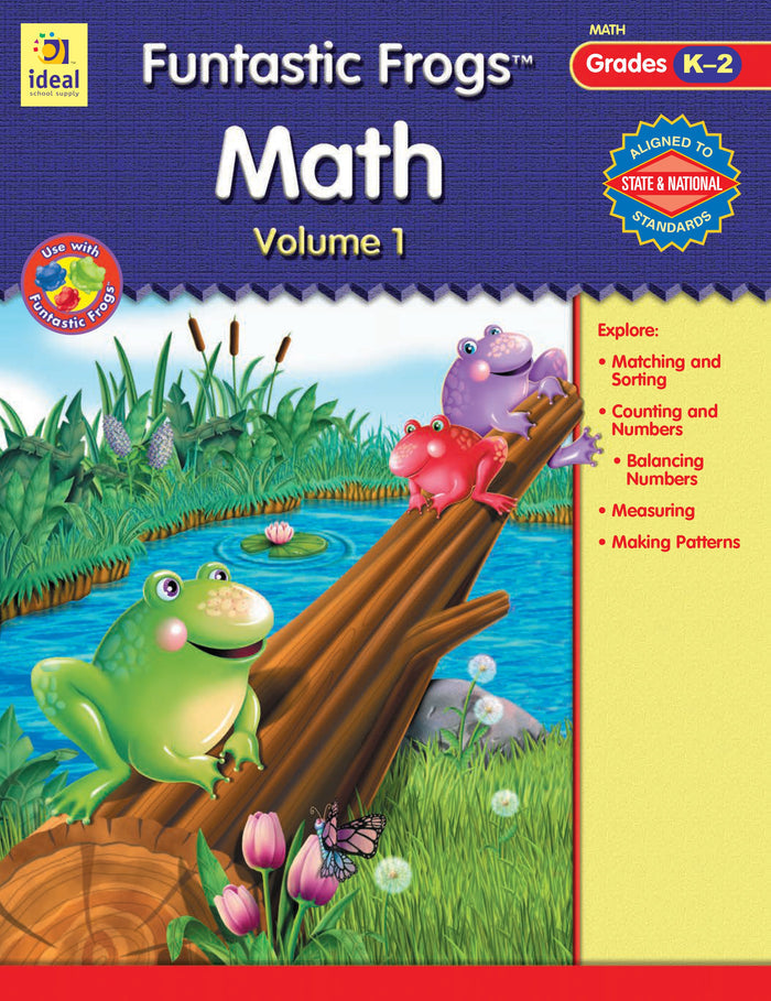 Funtastic Frogs Math Volume 1 Ebook