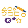 Geo Shapes Dough Cutters 9Pcs