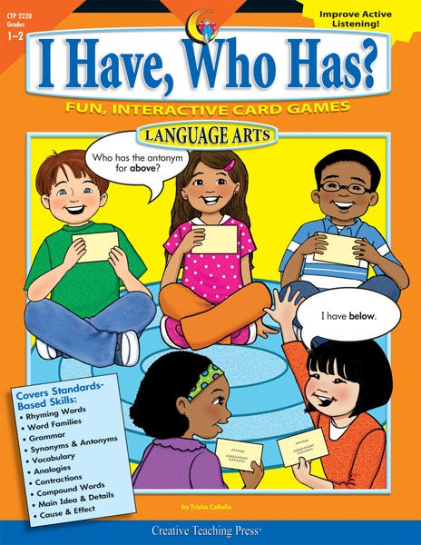 Gr 1-2 I Have Who Has Language Ebook