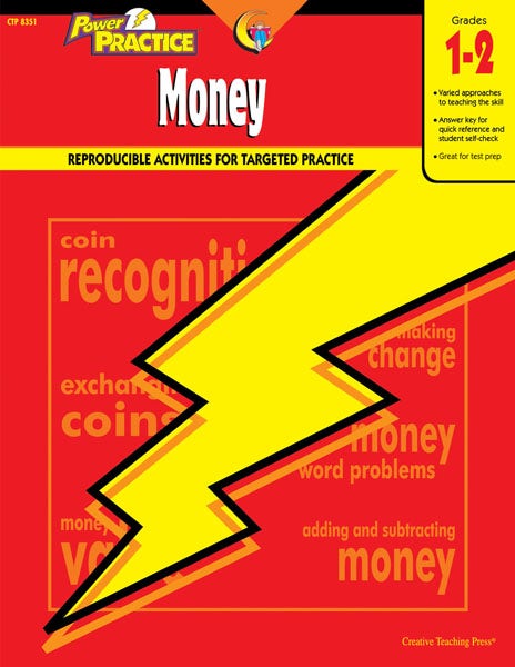 Gr 1-2 Money Math Power Practice Ebook