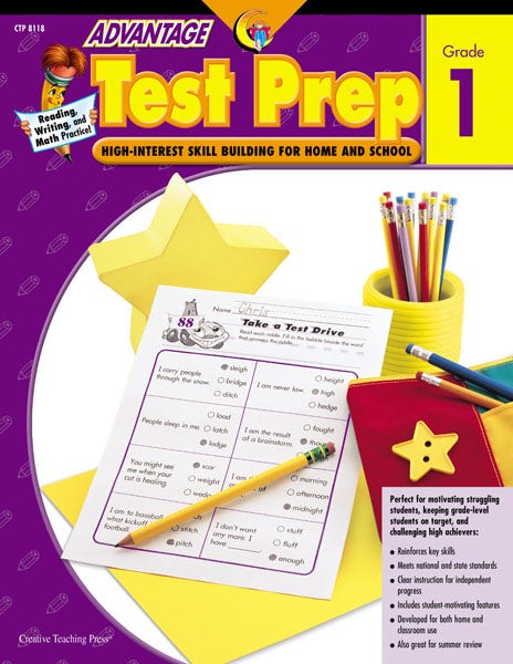 Gr 1 Test Prep - Advantage Workbooks Ebook