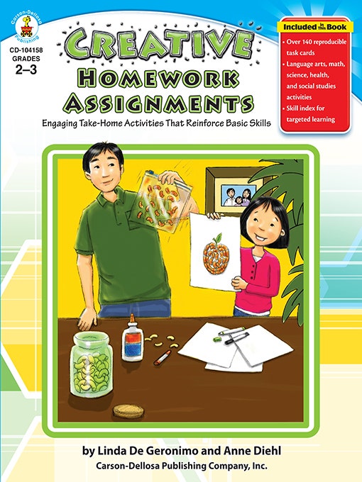 Gr 2-3 Creative Homework Assignments Ebook