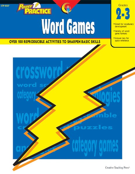 Gr 2-3 Word Games Power Practice Ebook