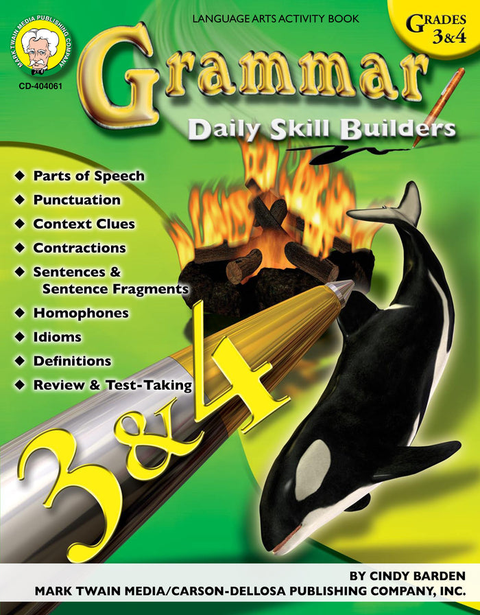 Gr 3-4 Daily Skill Builders: Grammar Ebook