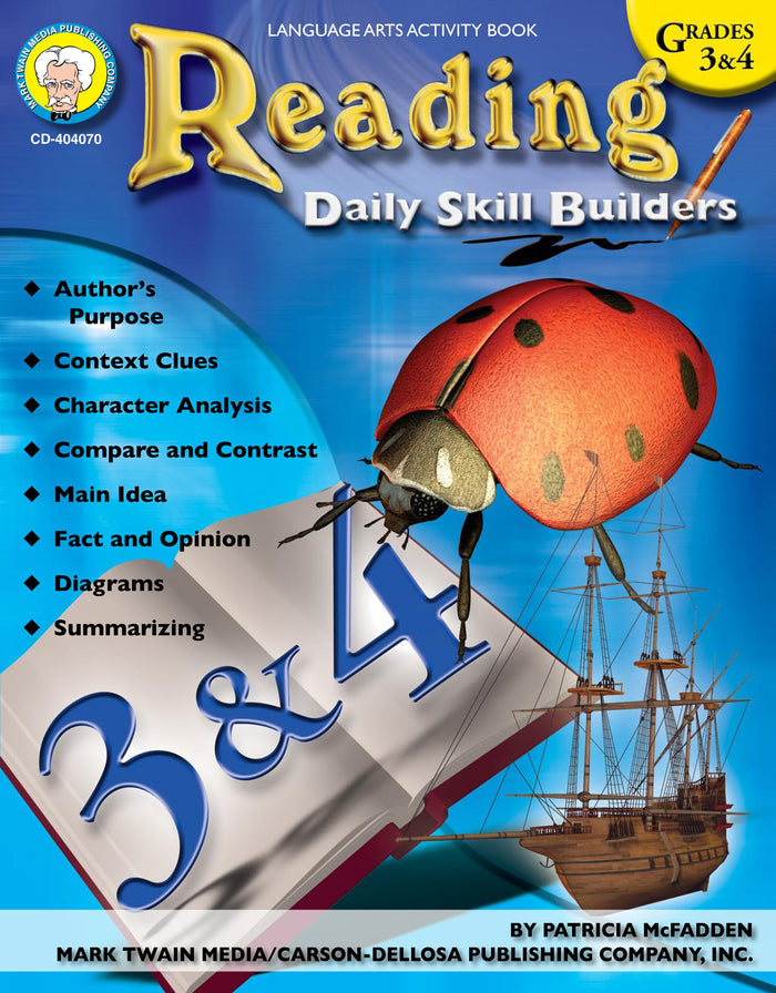 Gr 3-4 Daily Skill Builders: Reading Ebook