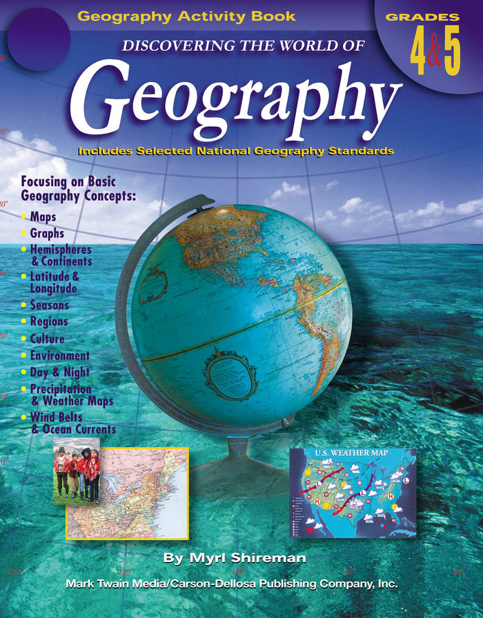 Gr 4-5 Discovering the World of Geography Ebook