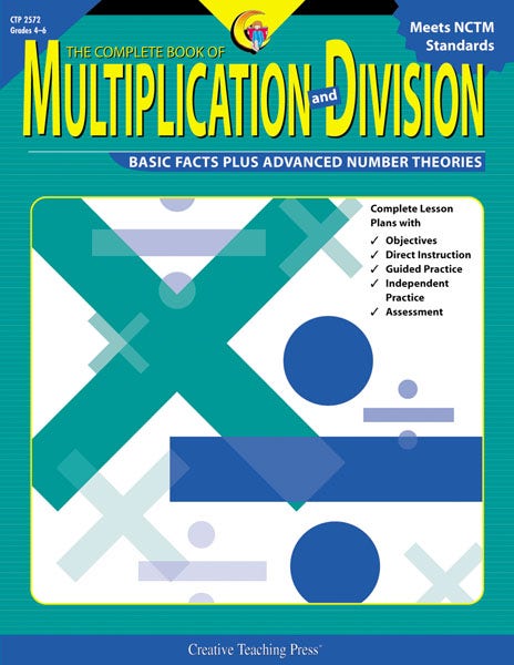 Gr 4-6 Complete Book Of Multiplication & Division Ebook