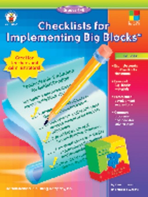 Gr 4-8 Checklists for Implementing Big Blocks Ebook