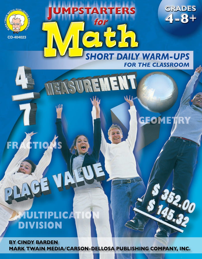 Gr 4-8 Jumpstarters for Math Ebook