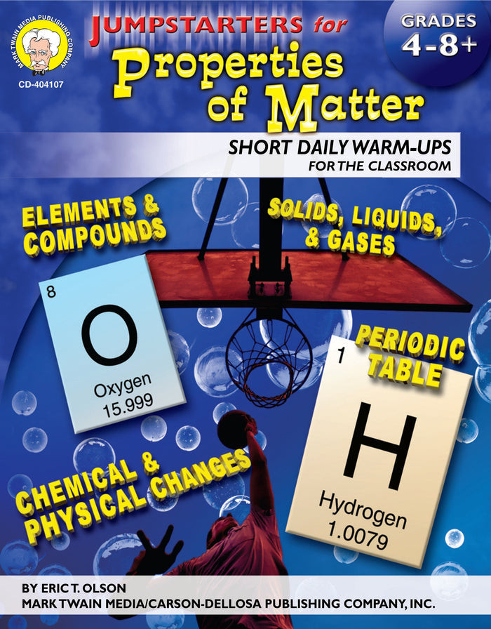 Gr 4-8 Jumpstarters for Properties of Matter Ebook