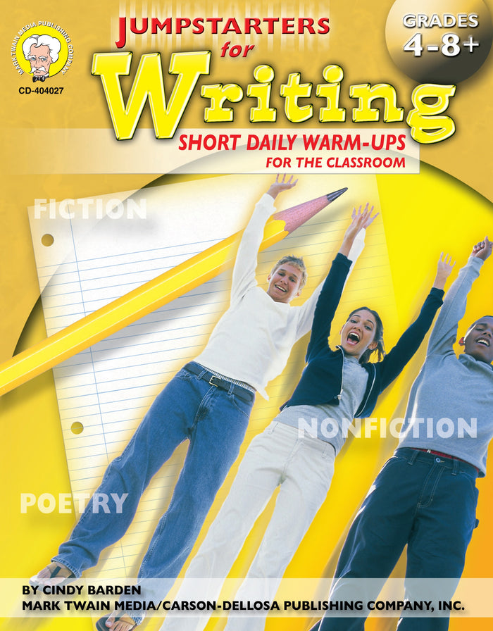 Gr 4-8 Jumpstarters for Writing Ebook