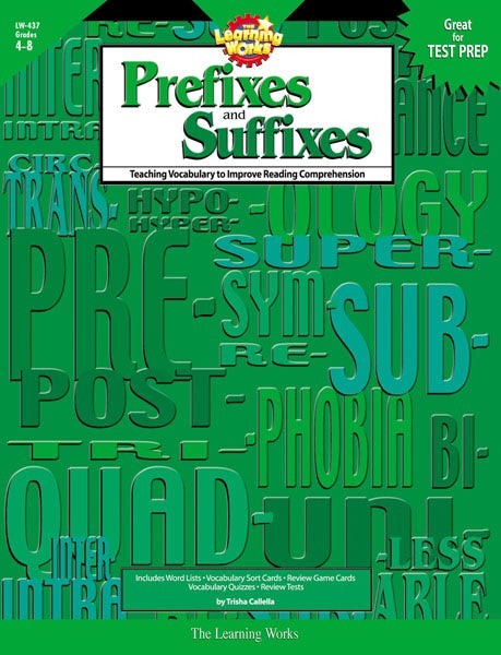 Gr 4-8 Prefixes And Suffixes Ebook