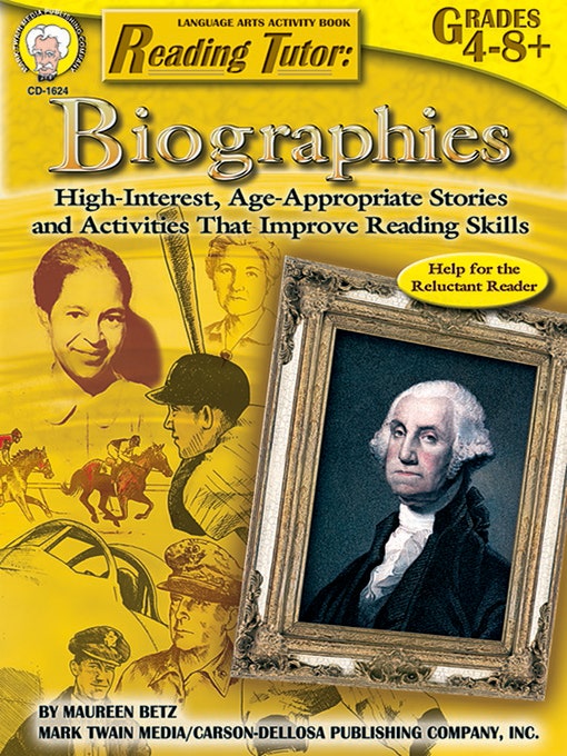 Gr 4-8 Reading Tutor Ebook