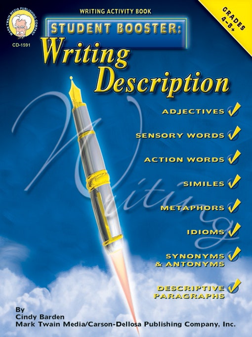 Gr 4-8 Student Booster: Writing Description Ebook