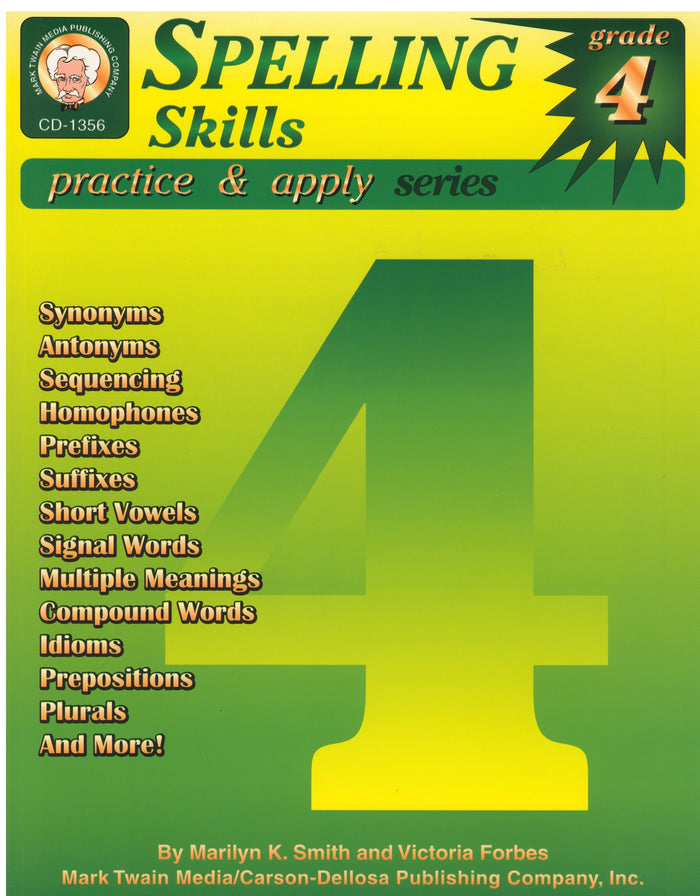 Gr 4 Spelling Skills Ebook
