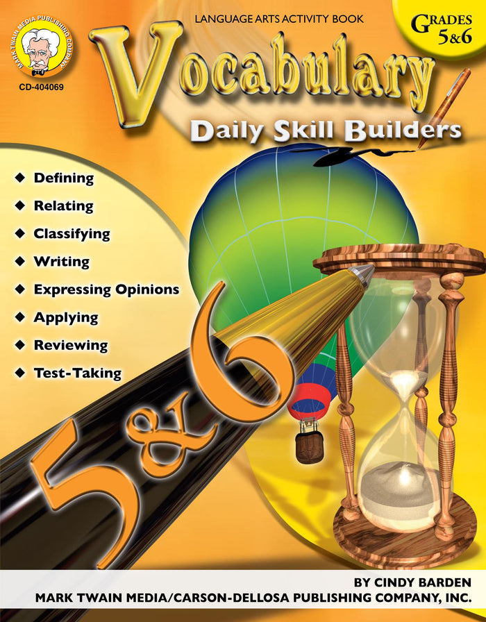 Gr 5-6 Daily Skill Builders: Vocabulary Ebook